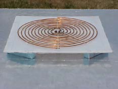 Prototype Planar Spiral Antenna